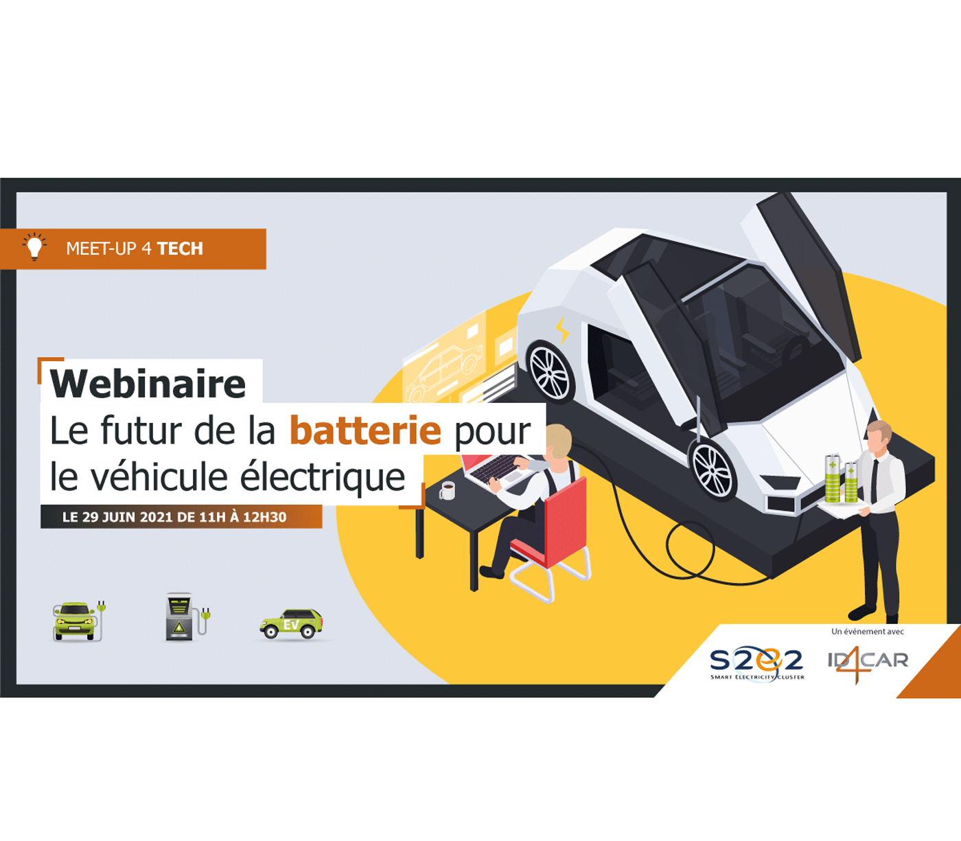 Webinaire : « Le futur de la batterie pour le véhicule électrique »